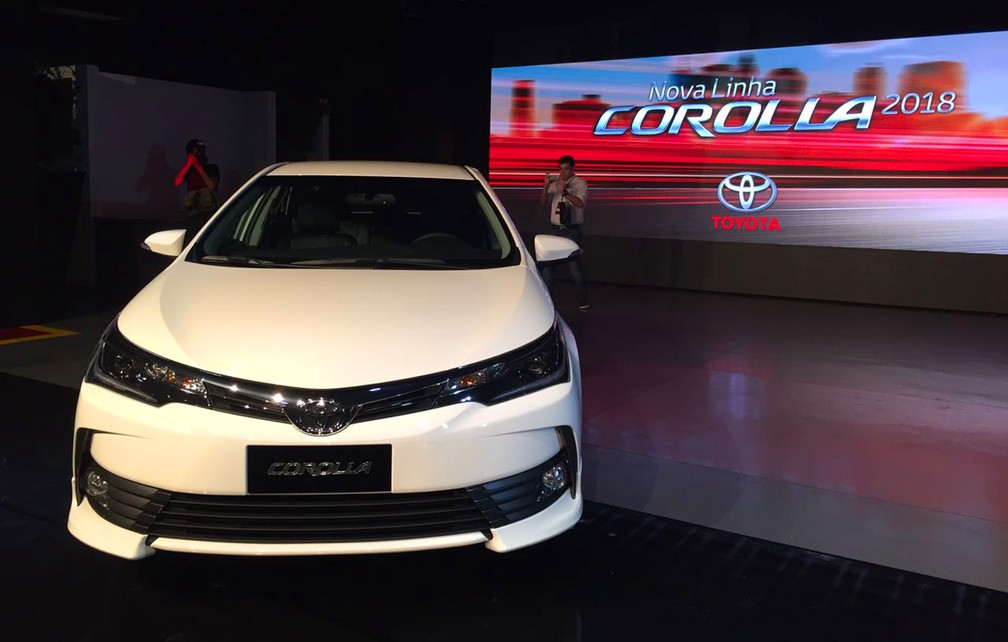 Toyoto Corolla XRS 2018 — Foto: Luciana de Oliveira / G1