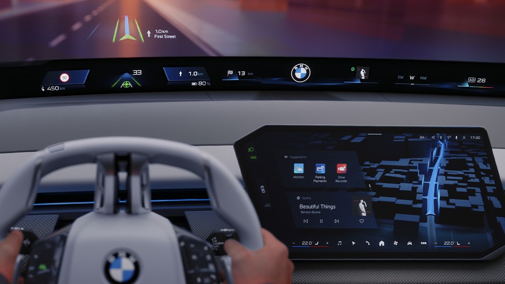 Novo BMW iDrive: engenharia brasileira já trabalha no novo sistema — Foto: Divulgação