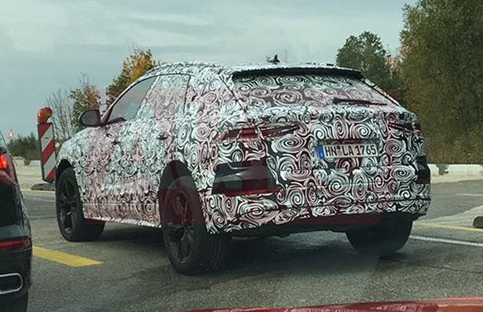 Flagramos o Audi Q8 em testes na Alemanha (Foto: Guilherme Blanco Muniz / Auto News Brasil) — Foto: Auto Esporte