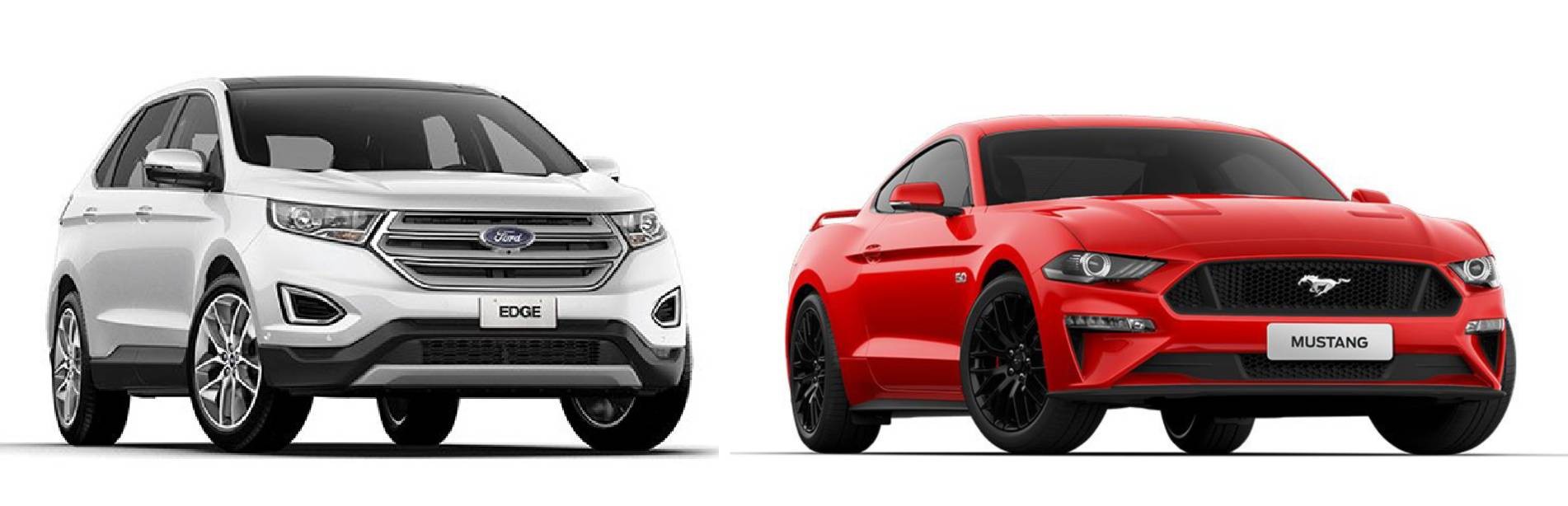 RECALL: Ford Edge modelos 2016 a 2018 e Ford Mustang modelos 2018 e 2019