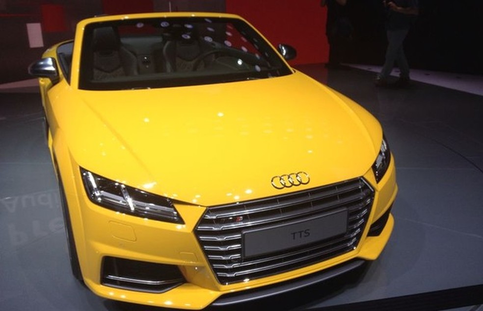 Audi TT Roadster no Salão de Paris (Foto: Aline Magalhães / Auto News Brasil) — Foto: Auto Esporte