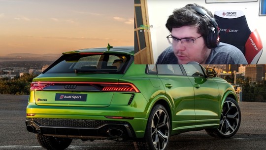 Audi RS Q8 é o carro dos sonhos do streamer Casimiro; saiba tudo sobre o SUV de mais de R$ 1 milhão