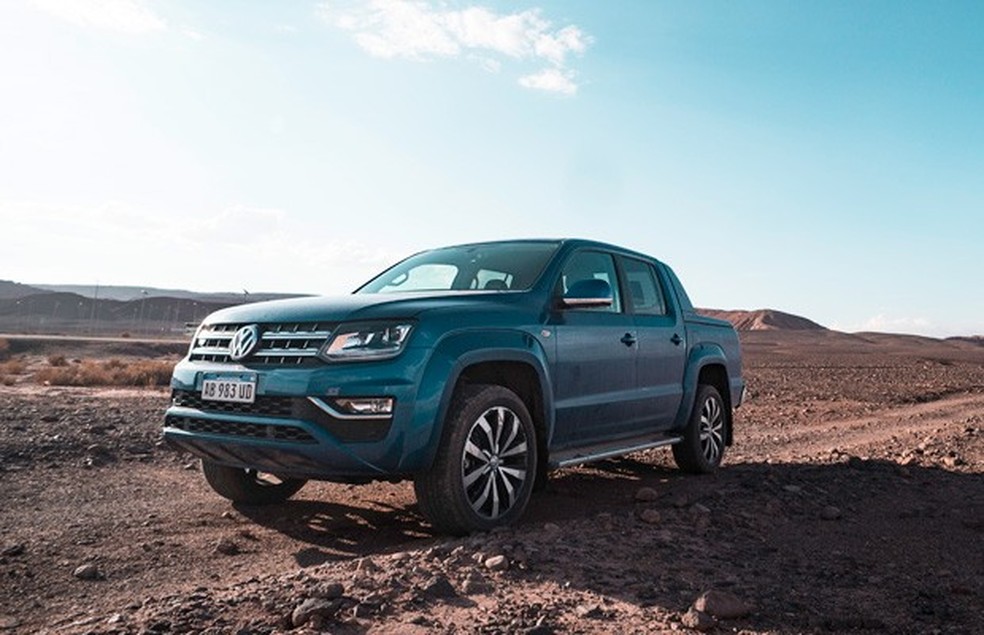 Volkswagen Amarok V6 em uma aventura pelos Andes chilenos (Foto: Ricardo Sant'Anna) — Foto: Auto Esporte
