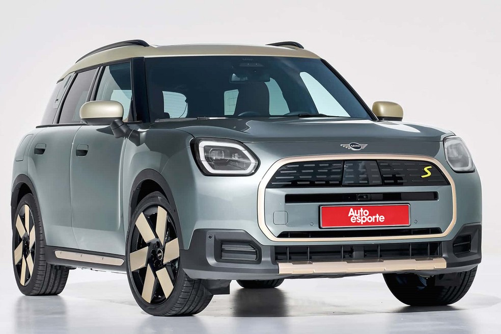 Versão elétrica do Mini Countryman esbanja estilo — Foto: Divulgação