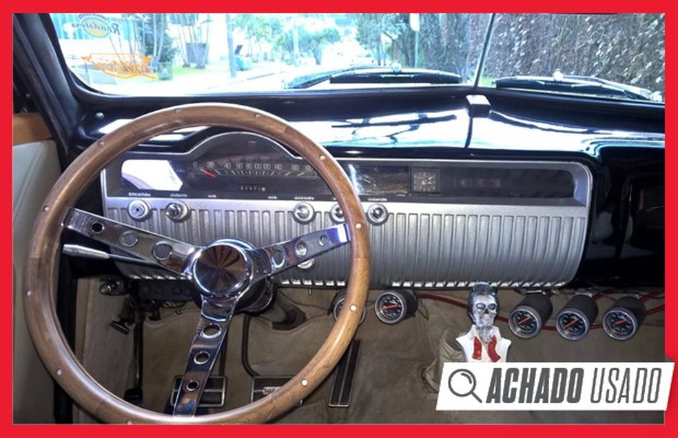 Achado Usado: réplica de Mercury 1951 com visual "Woodie" (Foto: Auto News Brasil) — Foto: Auto Esporte