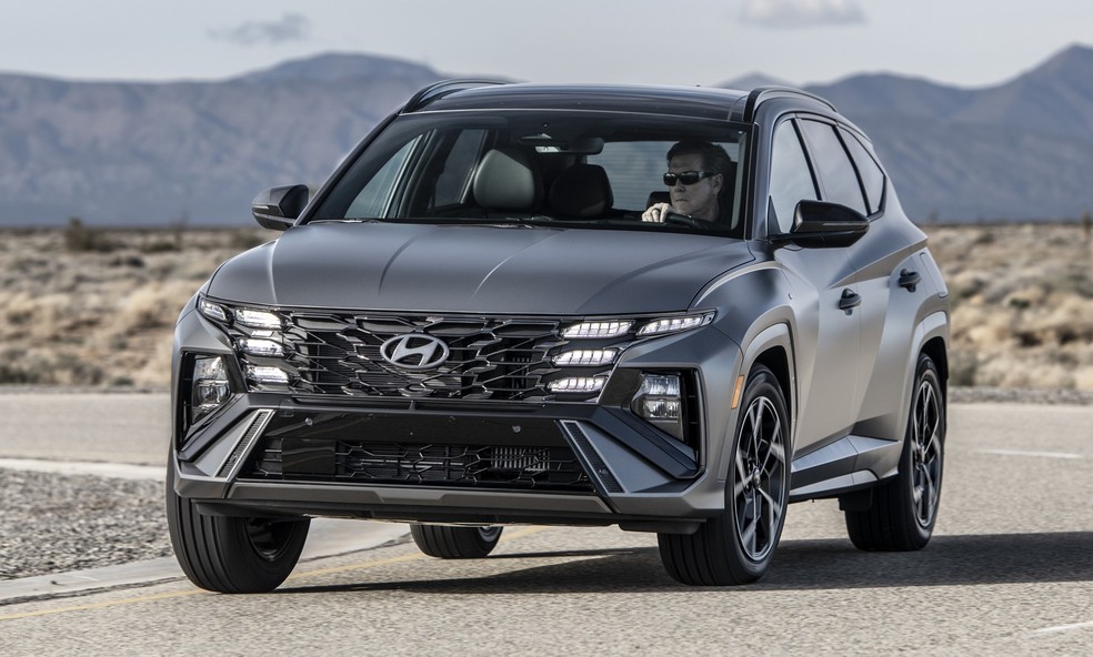 Nova geração do Hyundai Tucson deve chegar em meados de 2025 — Foto: Divulgação