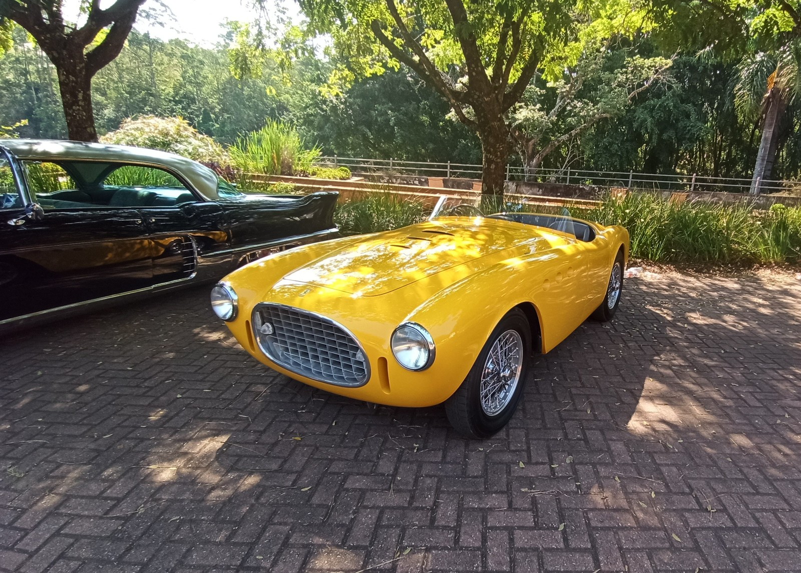 Dessa Ferrari 225 Barchetta até a fábrica na Itália chegou a duvidar da existência tamanha sua raridade — Foto: Marcos Rozen/MIAU