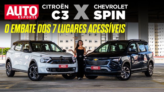 Vídeo: Chevrolet Spin x Citroën Aircross: qual é o melhor carro de 7 lugares?
