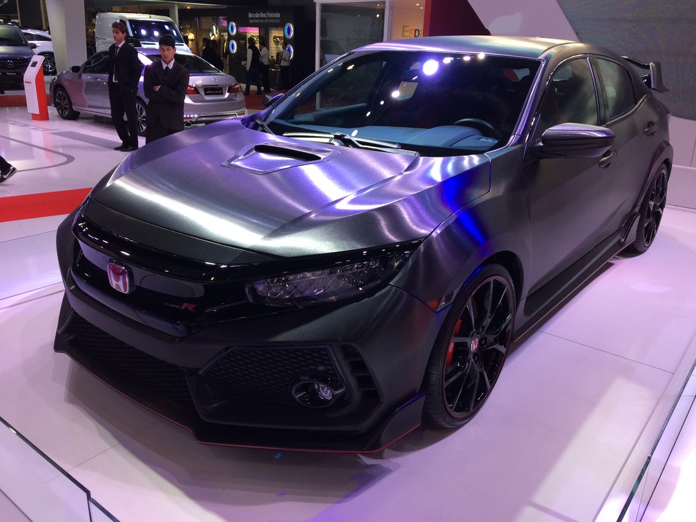 Honda Civic Type R Concept — Foto: Peter Fussy/G1
