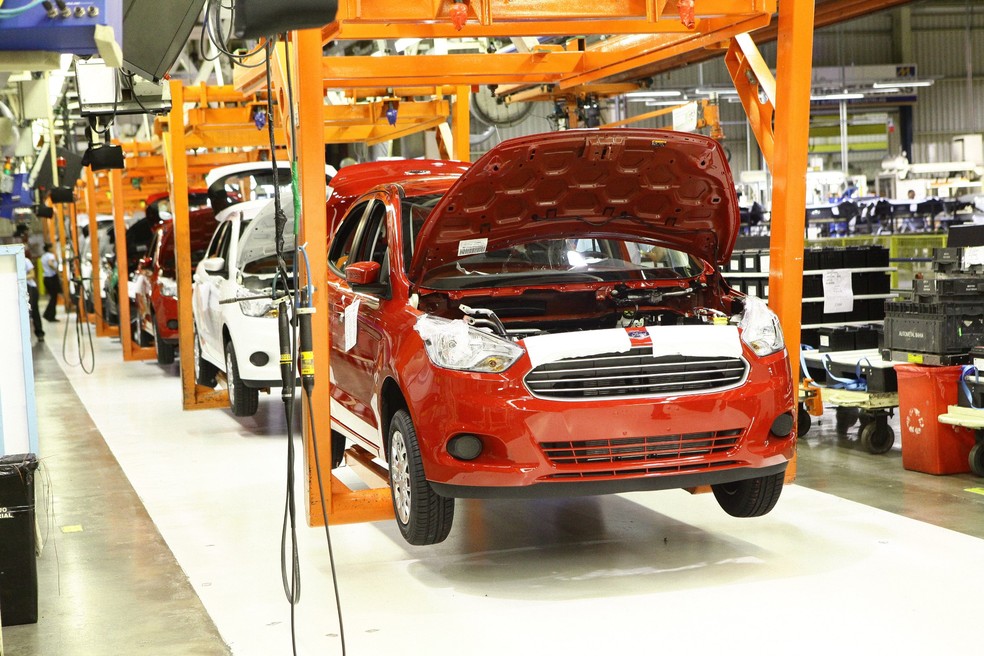 Maquinário da Ford na fábrica de Camaçari não será aproveitado pela BYD — Foto: Divulgação
