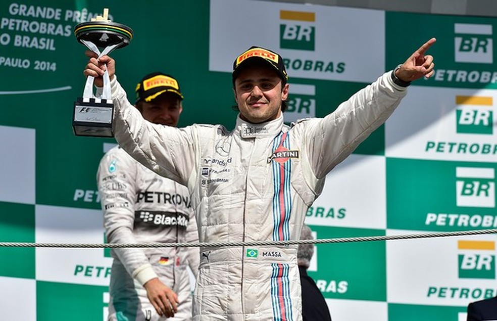 Este foi o segundo pódio de Massa no ano (Foto: Ivan Carneiro/ Auto News Brasil) — Foto: Auto Esporte
