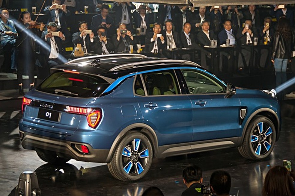 Lynk & Co 01, primeiro carro da marca chinesa formada por Volvo e Geely (Foto: Newspress) — Foto: Auto Esporte