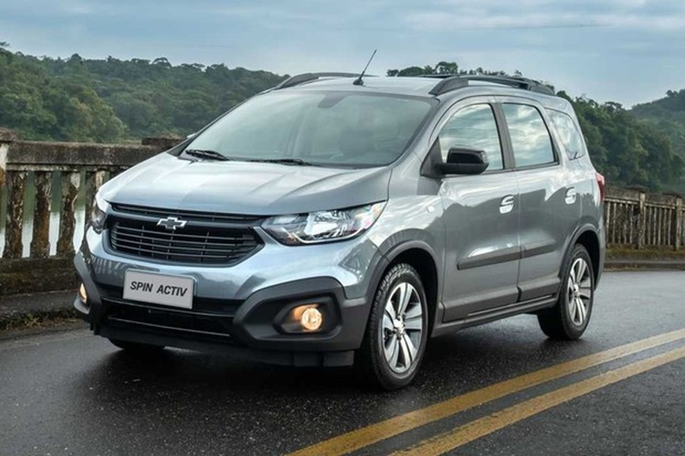 Chevrolet Spin está mais segura na linha 2021 (Foto: Divulgação) — Foto: Auto Esporte