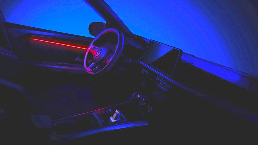 Interior do Renault Kardian