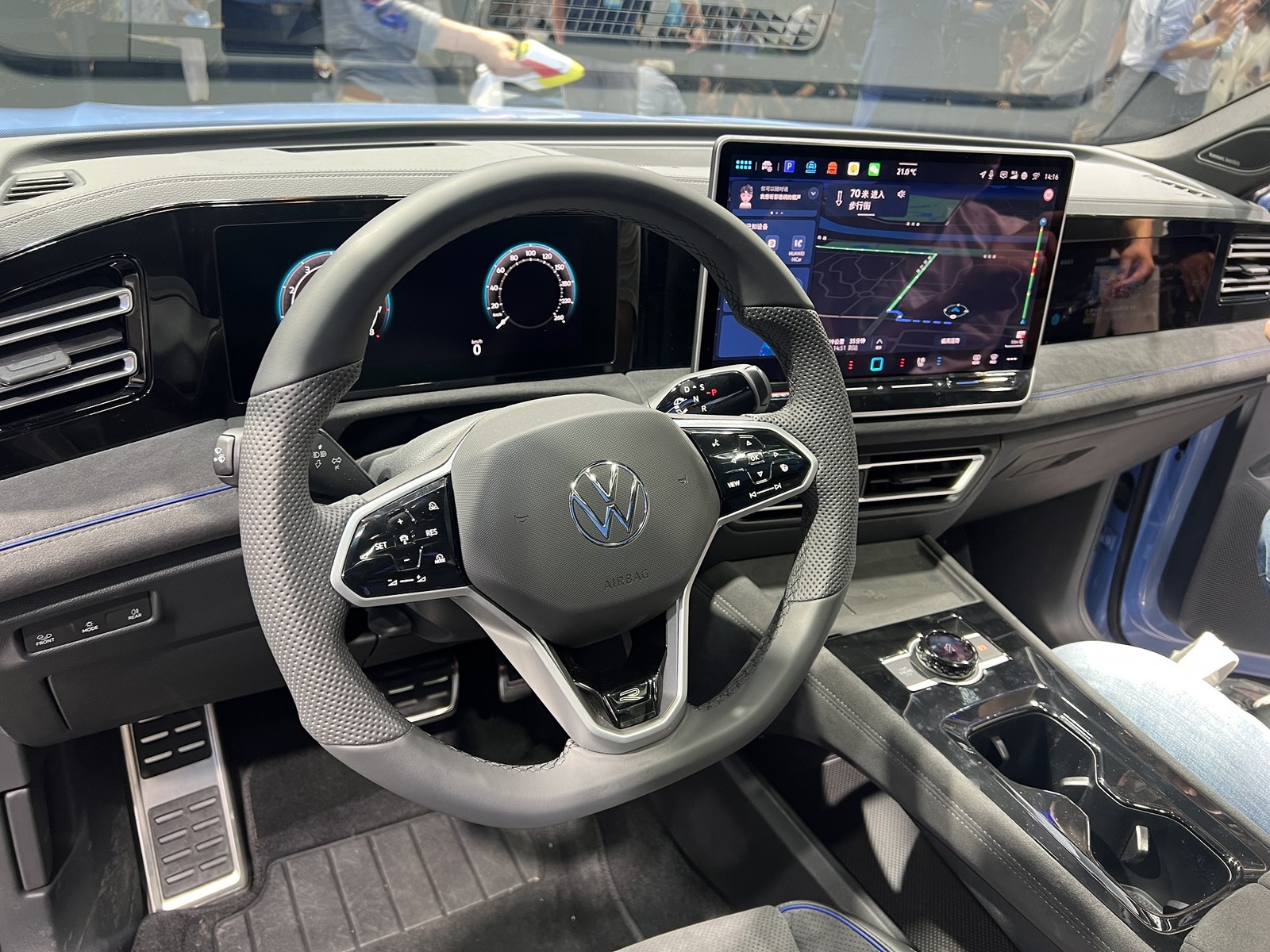 Volkswagen Tayron (China) — Foto: Vitória Drehmer/Auto News Brasil
