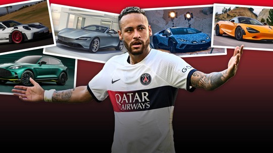 Os carros que Neymar pode comprar com uma semana de salário na Arábia Saudita