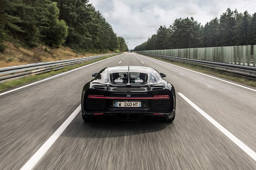 Bugatti Chiron bate recorde de aceleração a 400 km/h (Foto: Divulgação) — Foto: Auto Esporte
