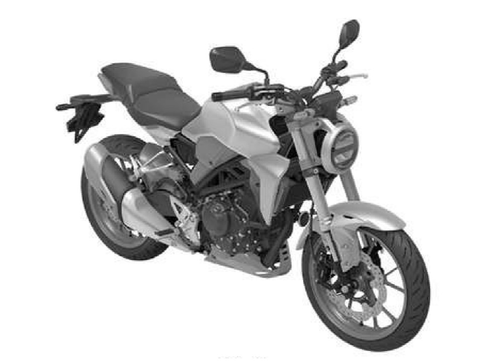 Patente da Honda CB 300 R — Foto: Honda/Divulgação