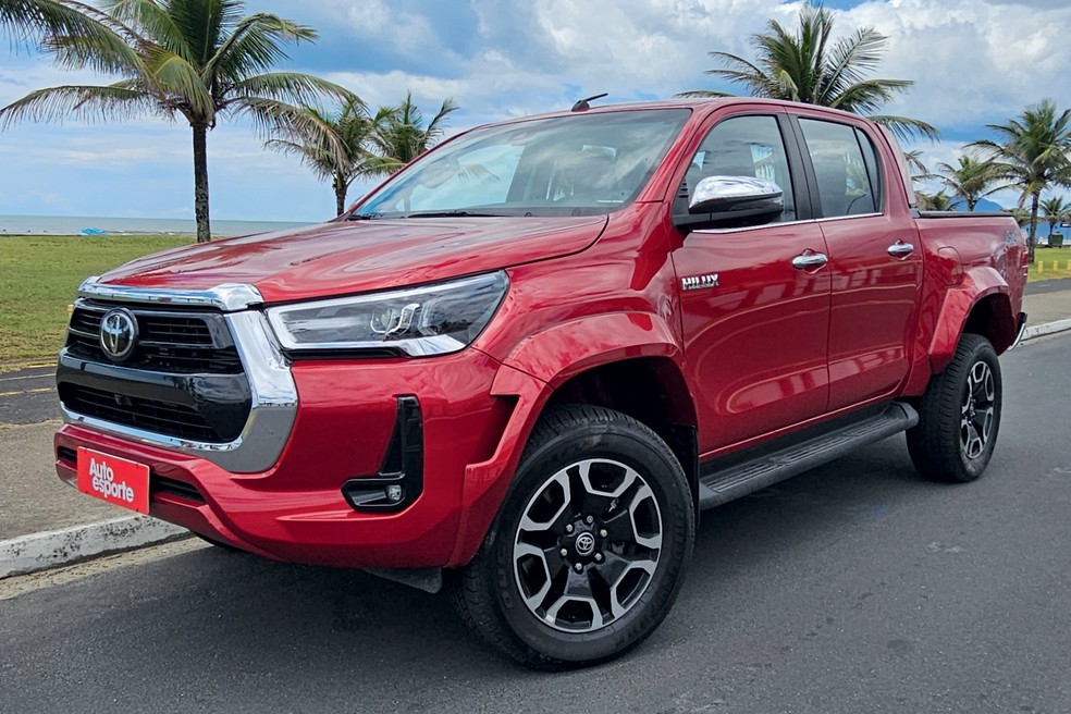 Toyota Hilux é a picape média mais vendida do Brasil — Foto: Jady Peroni/Auto News Brasil