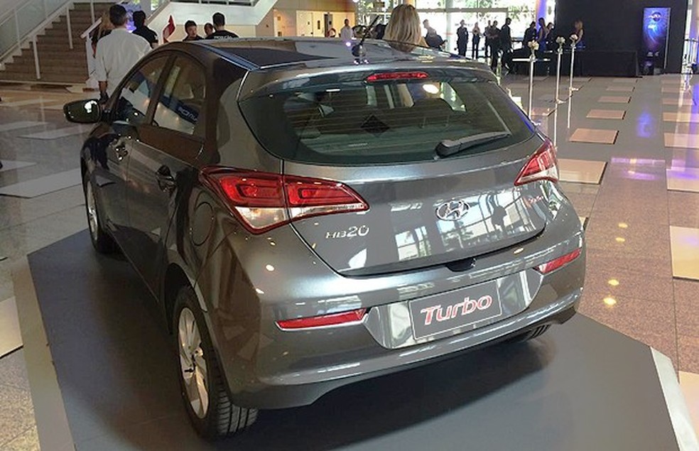 Hyundai apresenta HB20 com motor 1.0 Turbo (Foto: Leandro Alvares) — Foto: Auto Esporte