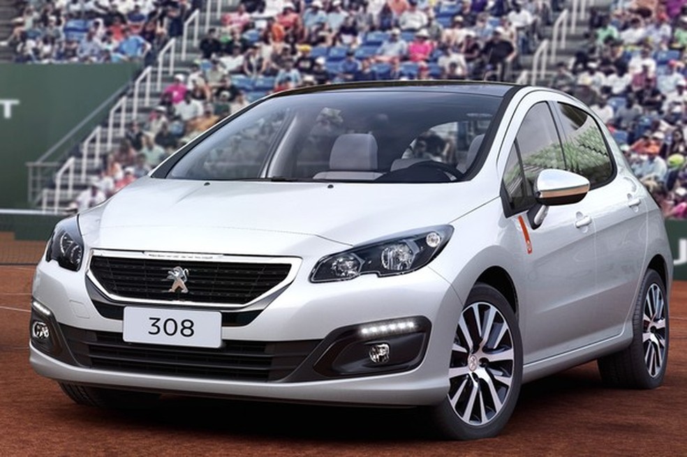 Peugeot 308 edição espeical Roland Garros (Foto: Divulgação) — Foto: Auto Esporte