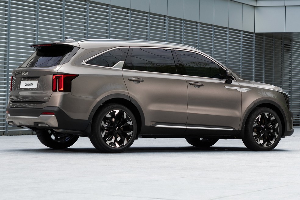 Kia Sorento está disponível em configurações de até 7 lugares — Foto: Divulgação/Kia