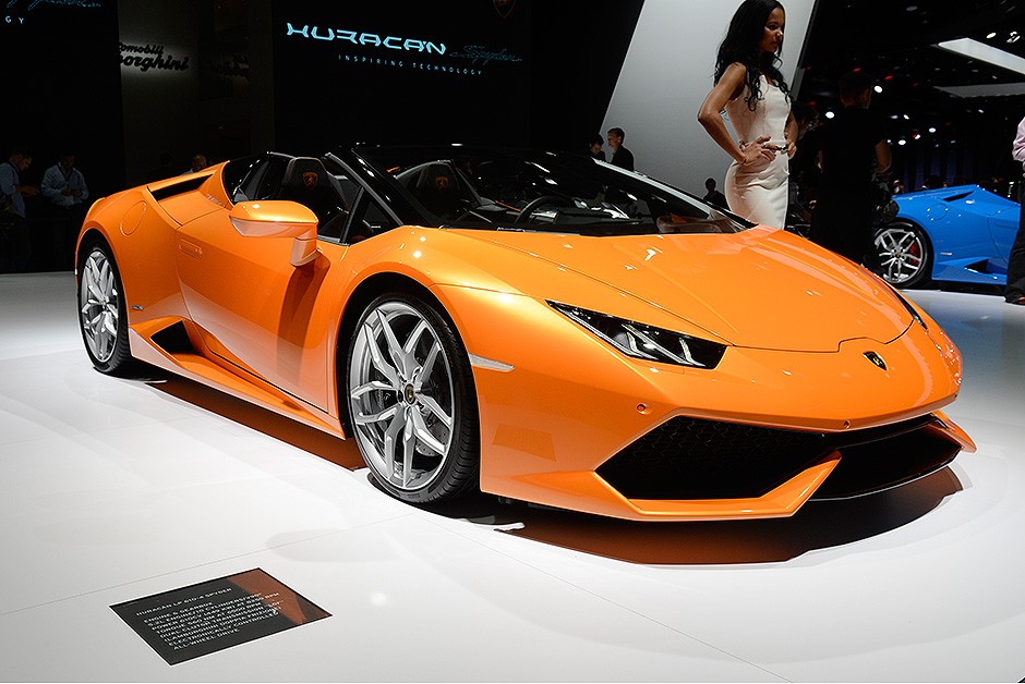 Lamborghini Huracán Spyder no Salão de Frankfurt 2015