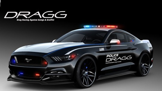 Ford levará viatura policial com 912 cv para o SEMA