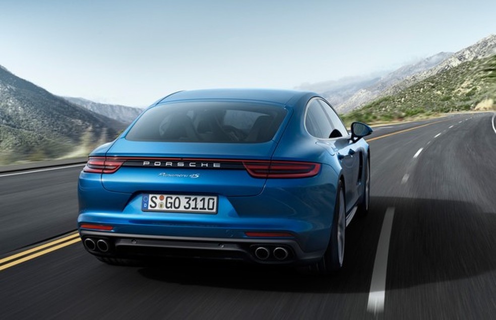 Nova geração do Porsche Panamera é apresentada (Foto: Divulgação) — Foto: Auto Esporte