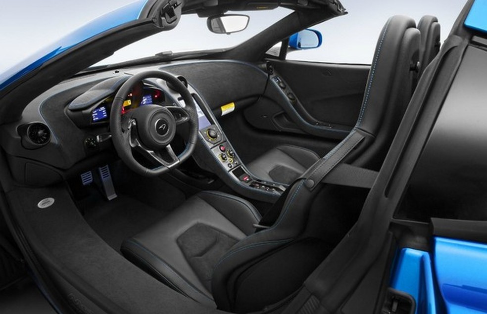 McLaren 650S Aranha interior (Foto: Divulgação) — Foto: Auto Esporte