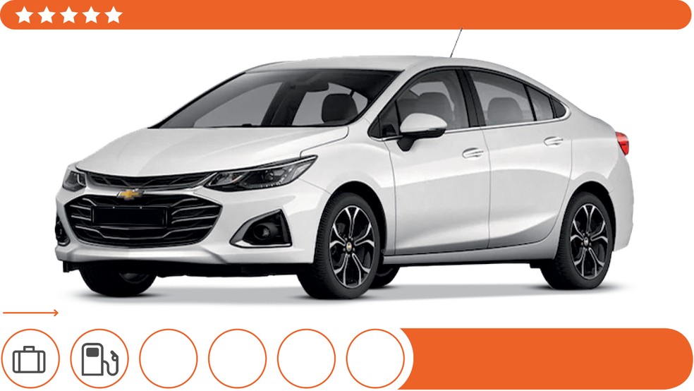 Chevrolet Cruze já viveu dias melhores no mercado brasileiro — Foto: Divulgação