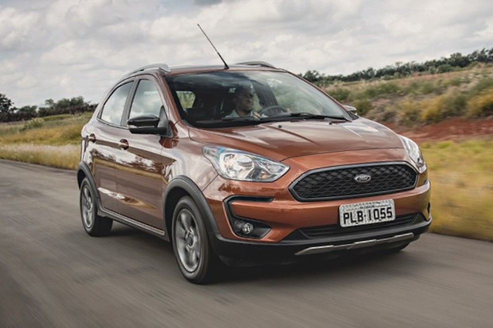 Comparativo entre Ford Ka Freestyle 1.5, Toyota Yaris X-Way 1.5 e o Fiat Argo Trekking 1.3 (Foto: Fabio Aro) — Foto: Auto Esporte