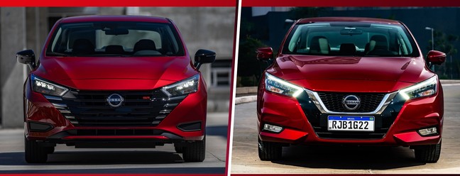 Novo Nissan Versa 2023 — Foto: Autoesporte