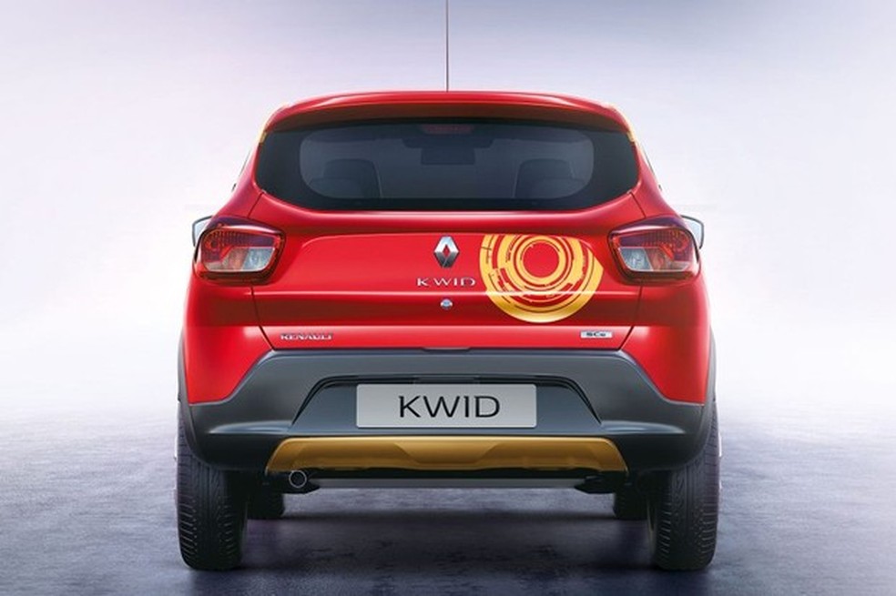 Renault Kwid ganha edição especial dos Vingadores na Índia (Foto: Renault) — Foto: Auto Esporte