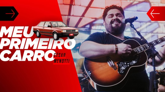 César Menotti comprou VW Voyage 1989 com ajuda de Fabiano, mas carro se foi em acidente