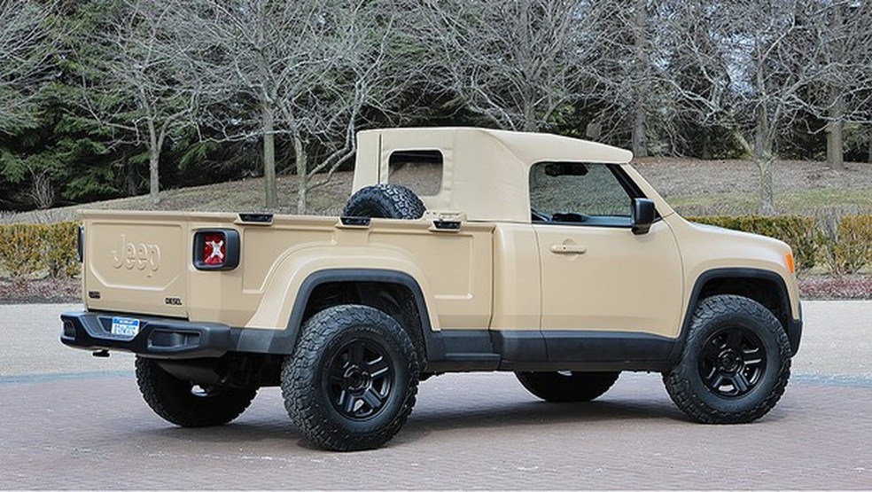 Jeep Comanche (Foto: FCA) — Foto: Auto Esporte