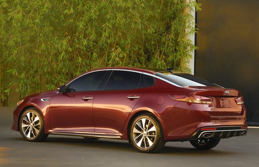 Novo Kia Optima (Foto: Divulgação) — Foto: Auto Esporte