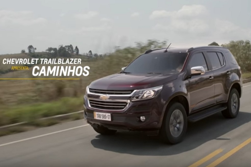 Campanha publicitária #CaminhosTrailblazer da agência WMcCAN (Foto: Reprodução/Youtube) — Foto: Auto Esporte