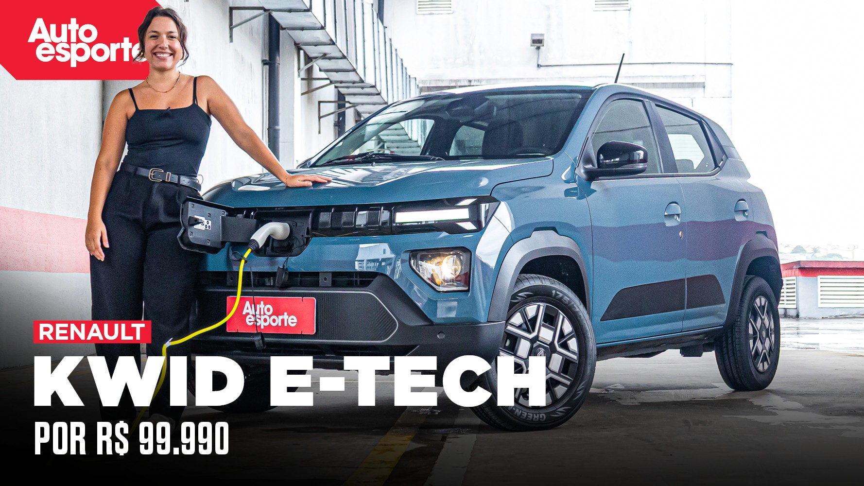 Vídeo: Renault Kwid E-Tech é o carro elétrico mais barato do Brasil; vale?