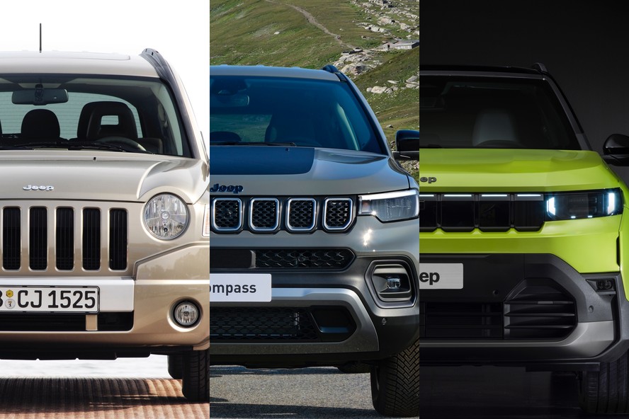 Jeep Compass já acumula três gerações; conheça cada uma