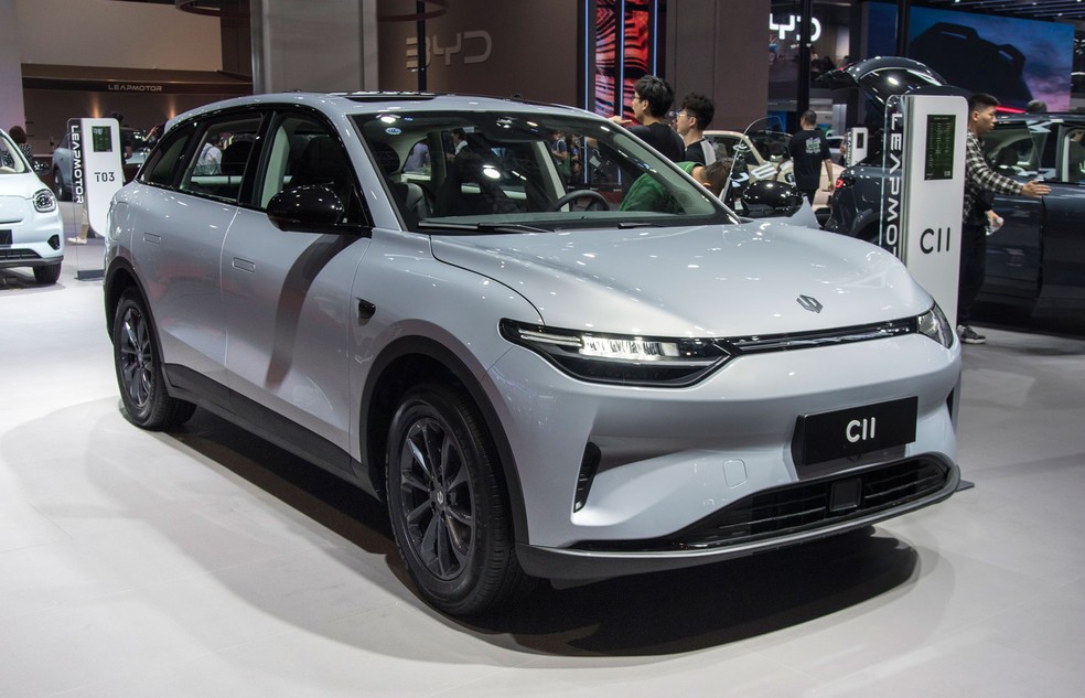 Leapmotor C11 é SUV elétrico de lux — Foto: Getty Images
