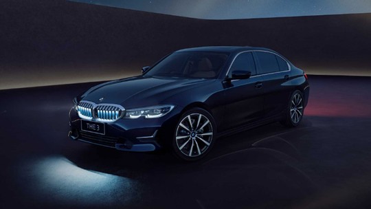 BMW da Índia lança Série 3 com grade iluminada e alavanca de câmbio de cristal 