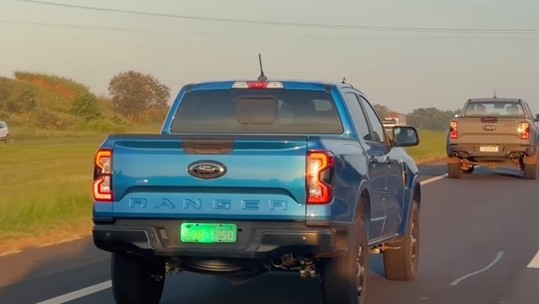 Flagra: Ford Ranger testa motor flex de 274 cv que chega em breve ao Brasil