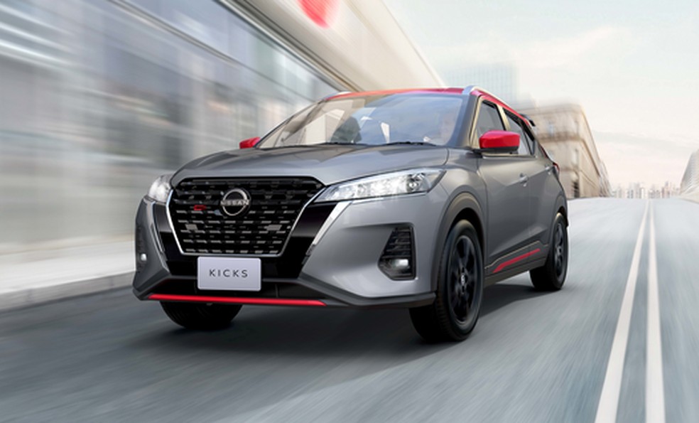 Nissan Kicks XPlay 2023 terá apenas mil carros produzidos na fábrica de Resende, no Rio de Janeiro — Foto: Divulgação