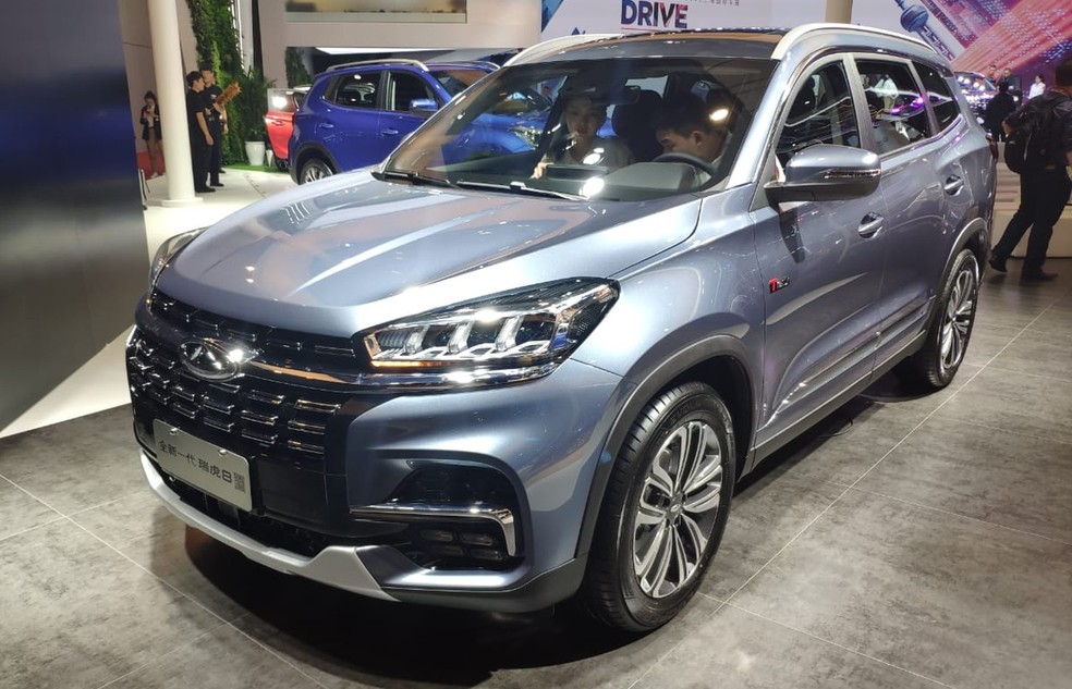 Chery Tiggo 8 está confirmado para o Brasil — Foto: André Paixão/G1