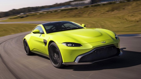 Aston Martin mostra nova geração do Vantage com motor V8 de 510 cv