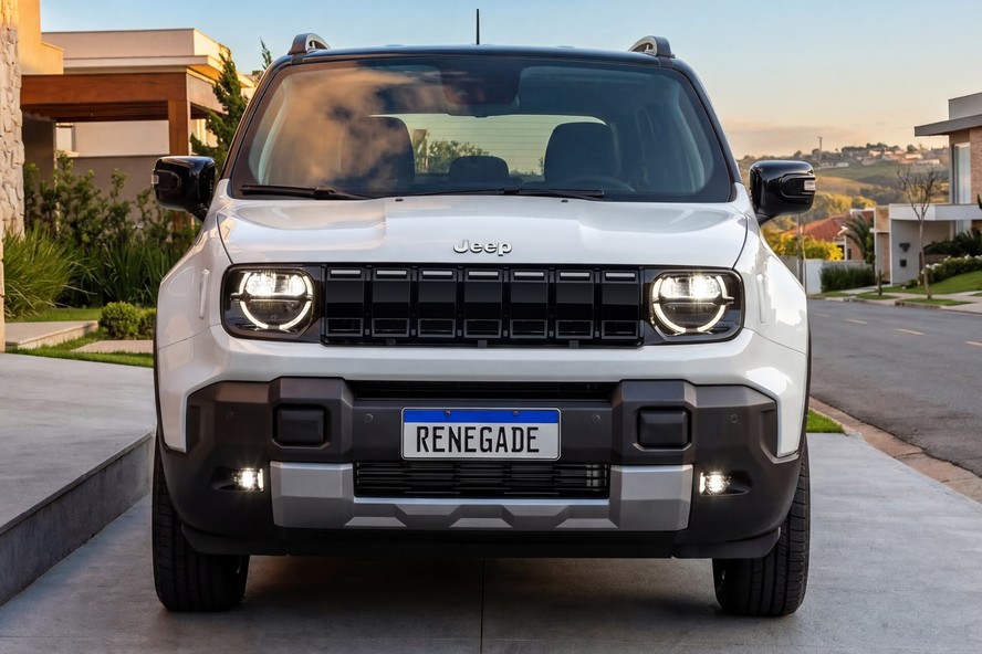 Jeep Renegade Sahara 2027 - Frontal