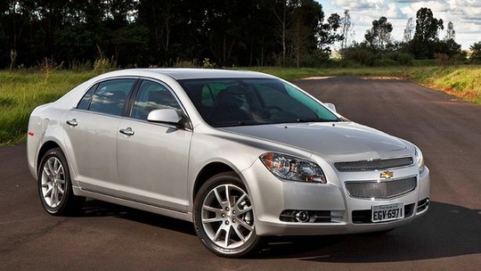 Recall: Chevrolet convoca 1.946 unidades do Malibu por defeito no cinto