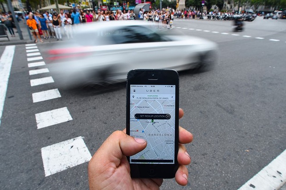 Aplicativo Uber (Foto: Getty Images) — Foto: Auto Esporte