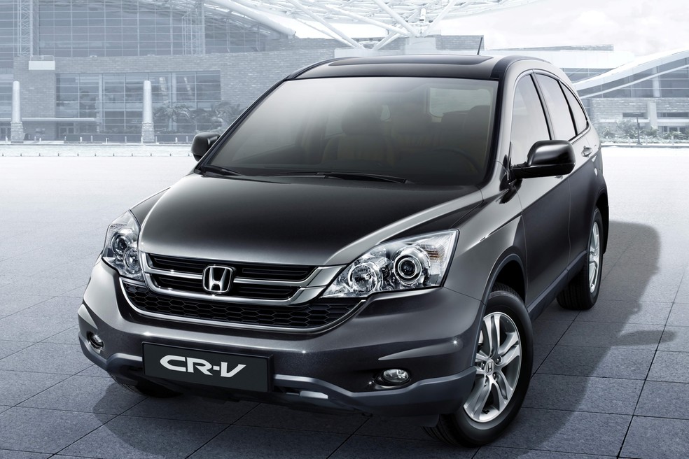 Honda CR-V é o mais luxuoso modelo da lista — Foto: Divulgação/Honda